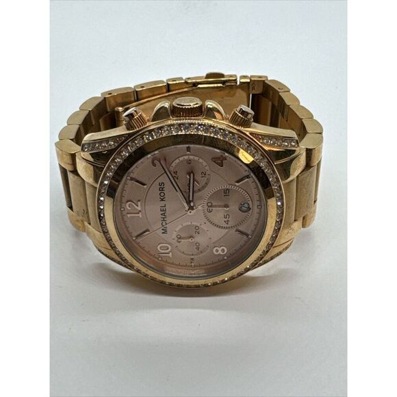 Michael Kors Blair MK5263 Women's Rose Gold-Tone Analog Dial Quartz Watch JNA735 - Picture 5 of 11